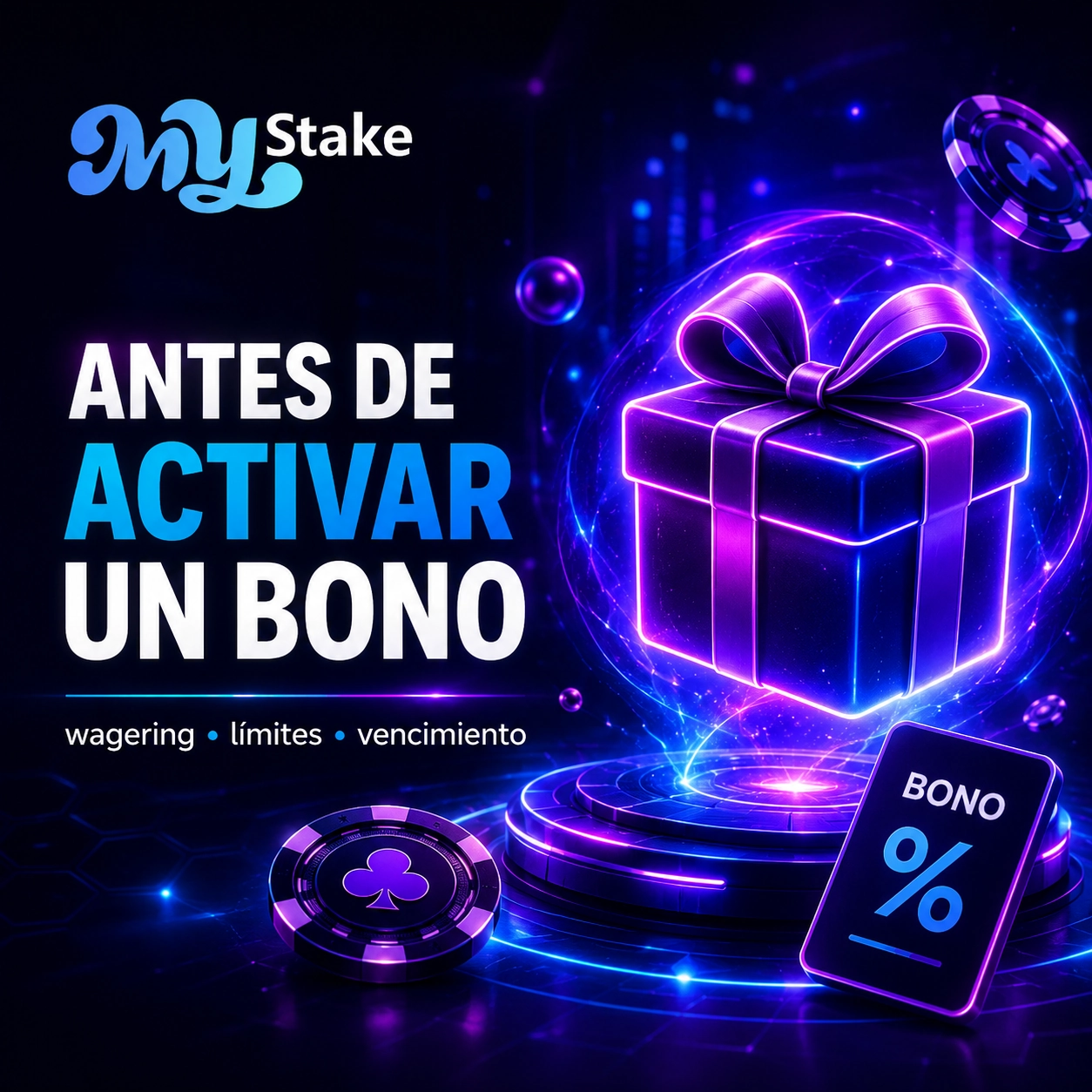 Condiciones que conviene revisar antes de activar un bono de MyStake