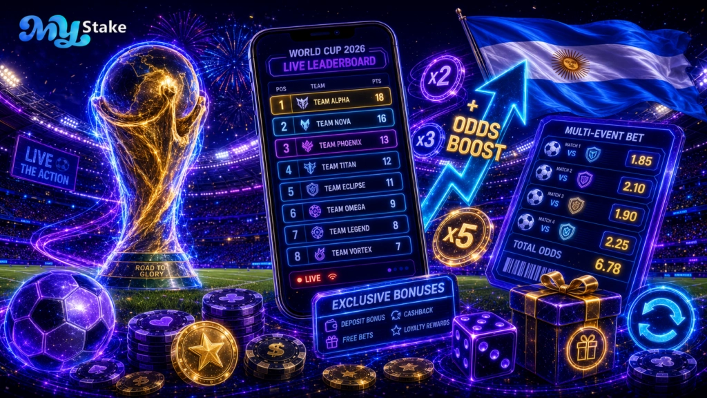 Teléfono con eventos de eSports, trofeo, control de videojuegos y bono de bienvenida