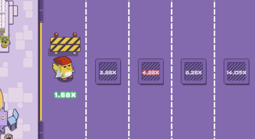 Chicken, Dino y Dice dentro de la colección de minijuegos de MyStake